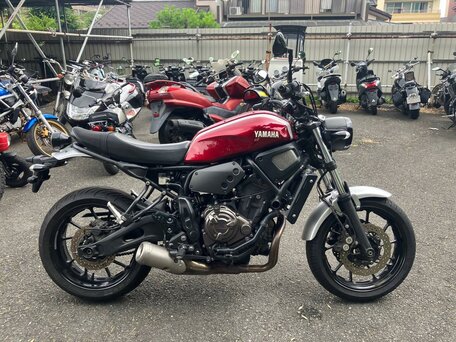 2019 Yamaha XSR700, красный, 615000 рублей, вид 2