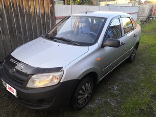 2013 Lada (ВАЗ) Granta I, серебристый, 340000 рублей, вид 1