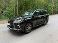 2020 Lexus LX 570 III Рестайлинг 2, чёрный, 10120000 рублей
