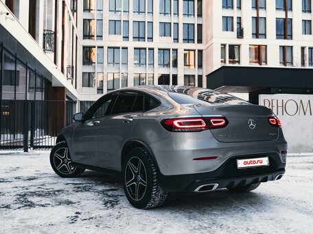 2019 Mercedes-Benz GLC Coupe 300 I (C253) Рестайлинг, серебристый, 4470000 рублей, вид 2