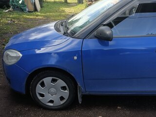 2009 Skoda Fabia II, синий, 400000 рублей, вид 3