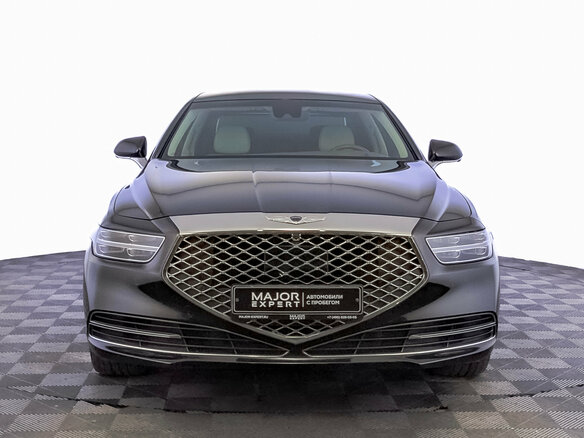 2022 Genesis G90 Limousine I Рестайлинг, чёрный, 5120000 рублей - вид 1