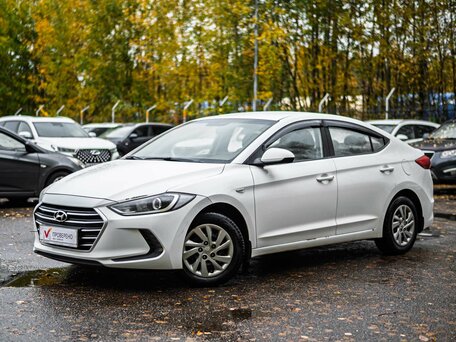 2016 Hyundai Elantra VI (AD), белый, 1020000 рублей, вид 1