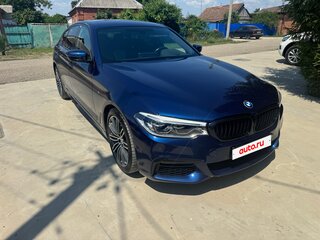2018 BMW 5 серии 530d xDrive VII (G30/G31/G38), синий, 3800000 рублей, вид 1
