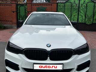 2020 BMW 5 серии 520d VII (G30/G31/G38), чёрный, 4200000 рублей, вид 4