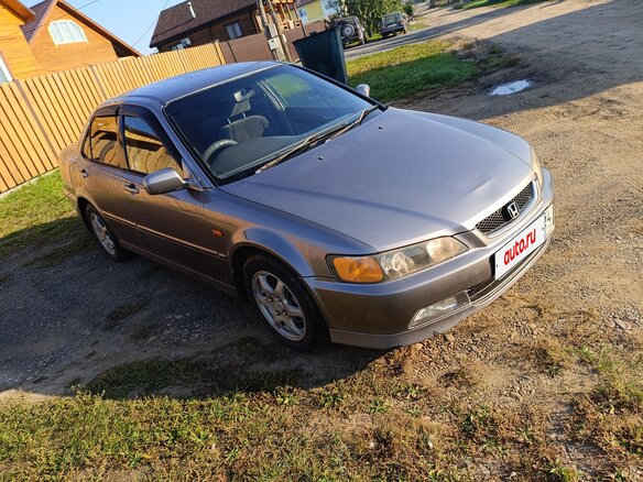2002 Honda Accord VI, серый, 350000 рублей - вид 9