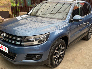 2012 Volkswagen Tiguan I Рестайлинг, серый, 970000 рублей, вид 1