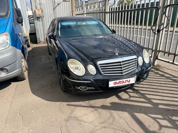 2008 Mercedes-Benz E-Класс 230 III (W211, S211) Рестайлинг, чёрный, 712800 рублей
