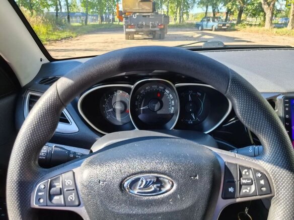 2016 Lada (ВАЗ) Vesta I, красный - вид 15