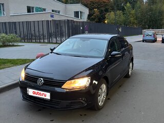 2013 Volkswagen Jetta VI, чёрный, 800000 рублей, вид 1