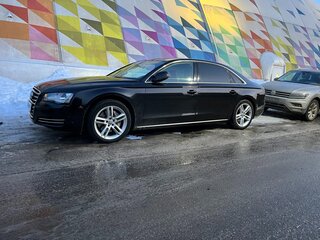 2012 Audi A8 Long III (D4), чёрный, 1500000 рублей, вид 4