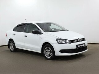 2014 Volkswagen Polo V, белый, 849000 рублей, вид 1