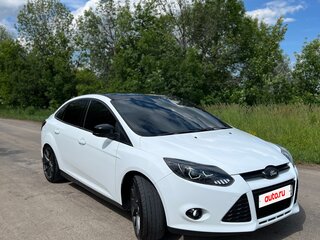 2013 Ford Focus III, белый, 910000 рублей, вид 3