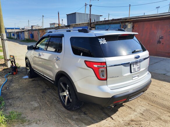 2012 Ford Explorer V, серый, 1920000 рублей - вид 8