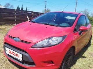 2008 Ford Fiesta Mk6, красный, 550000 рублей, вид 4