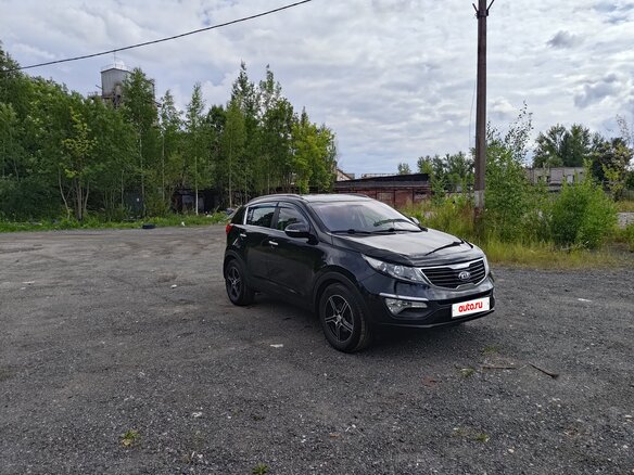 2011 Kia Sportage III, чёрный, 1190000 рублей - вид 1
