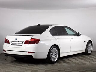 2014 BMW 5 серии 530d xDrive VI (F10/F11/F07) Рестайлинг, белый, 2900000 рублей, вид 5