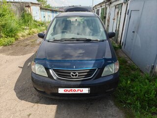 2001 Mazda MPV II (LW), чёрный, 350000 рублей, вид 1