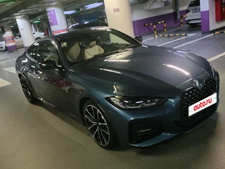 2021 BMW 4 серии 420i xDrive G22, G23, G26, синий, 5200000 рублей, вид 4