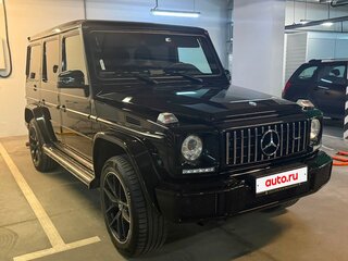2016 Mercedes-Benz G-Класс 350 d II (W463) Рестайлинг 4, чёрный, 8200000 рублей, вид 2