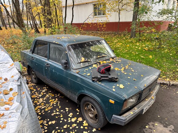 2008 Lada (ВАЗ) 2107, зелёный, 125000 рублей - вид 2