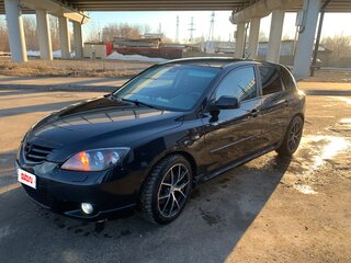 2005 Mazda 3 I (BK), чёрный, 275000 рублей, вид 3