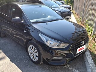 2019 Hyundai Solaris II, чёрный, 1480000 рублей, вид 1