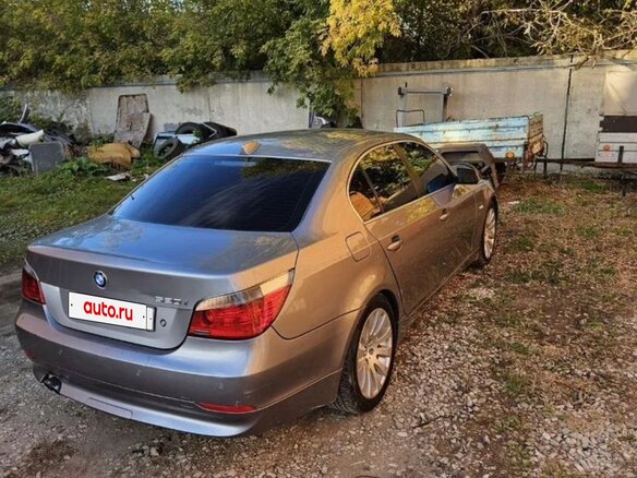 2004 BMW 5 серии 520i V (E60/E61), серый, 720000 рублей - вид 5