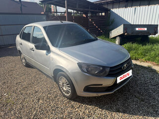 2018 Lada (ВАЗ) Granta I Рестайлинг, серебристый, 350000 рублей, вид 3