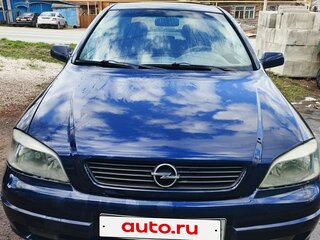 2001 Opel Astra G, синий, 290000 рублей, вид 1