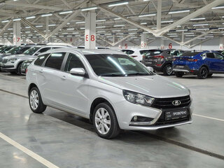 2021 Lada (ВАЗ) Vesta SW I, серебристый, 1090000 рублей, вид 3