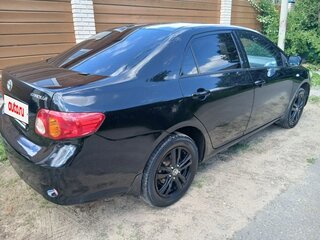 2008 Toyota Corolla AMT X (E140, E150), чёрный, 650000 рублей, вид 3