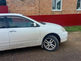 2003 Toyota Corolla Fielder IX (E120, E130), белый, 650000 рублей, вид 3