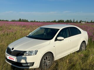 2014 Skoda Rapid I, белый, 800000 рублей, вид 1