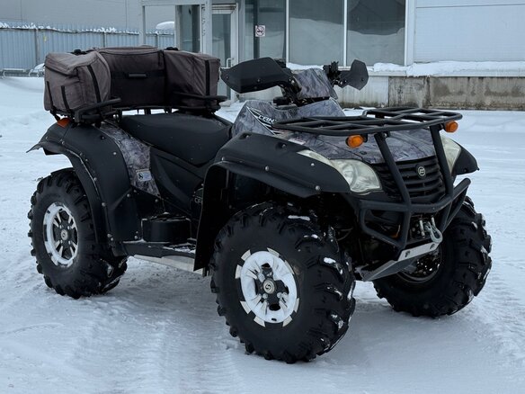 2011 CFMoto CF600-X6, зелёный, 500000 рублей - вид 4