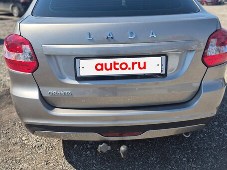 2022 Lada (ВАЗ) Granta I Рестайлинг, серый, 677000 рублей, вид 4