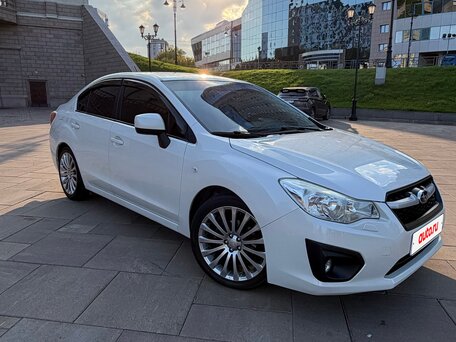 2012 Subaru Impreza IV, белый, 1380000 рублей, вид 1