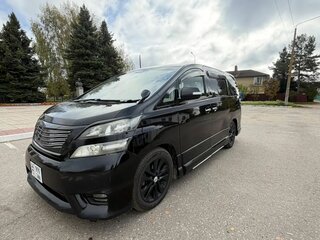 2009 Toyota Vellfire I, чёрный, 1050000 рублей, вид 1