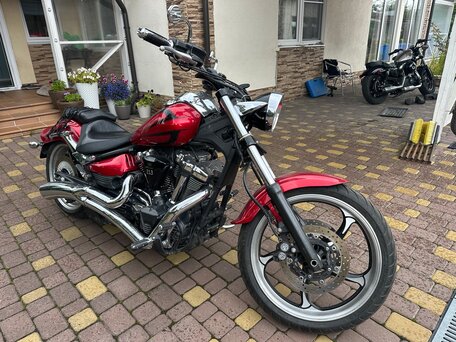 2007 Yamaha XV 1900, красный, 950000 рублей, вид 1