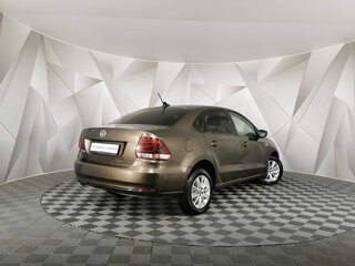 2020 Volkswagen Polo V Рестайлинг, коричневый, 1045000 рублей, вид 2