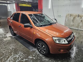 2014 Lada (ВАЗ) Granta I, оранжевый, 350000 рублей, вид 2