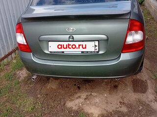 2008 Lada (ВАЗ) Kalina I, серый, 163000 рублей, вид 2