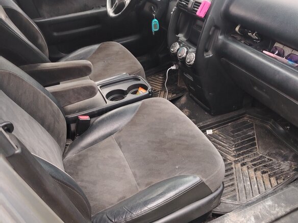 2003 Honda CR-V II, серый, 400000 рублей - вид 5