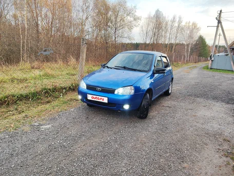 2007 Lada (ВАЗ) Kalina I, синий, 150000 рублей, вид 1