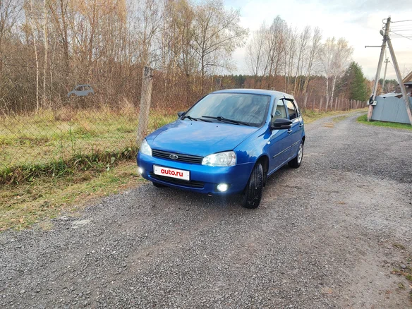 2007 Lada (ВАЗ) Kalina I, синий, 150000 рублей