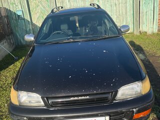 1996 Toyota Caldina I Рестайлинг, чёрный, 450000 рублей, вид 2