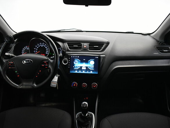 2016 Kia Rio III Рестайлинг, серебристый - вид 4