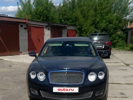 2008 Bentley Continental Flying Spur Speed, чёрный, 1850000 рублей, вид 2