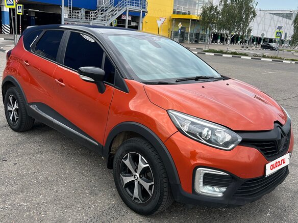 2018 Renault Kaptur I, оранжевый