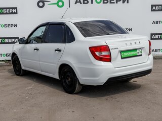 2020 Lada (ВАЗ) Granta I Рестайлинг, белый, 460000 рублей, вид 3